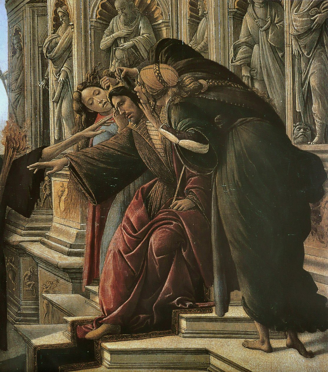 Calumny of Apelles af Sandro Botticelli