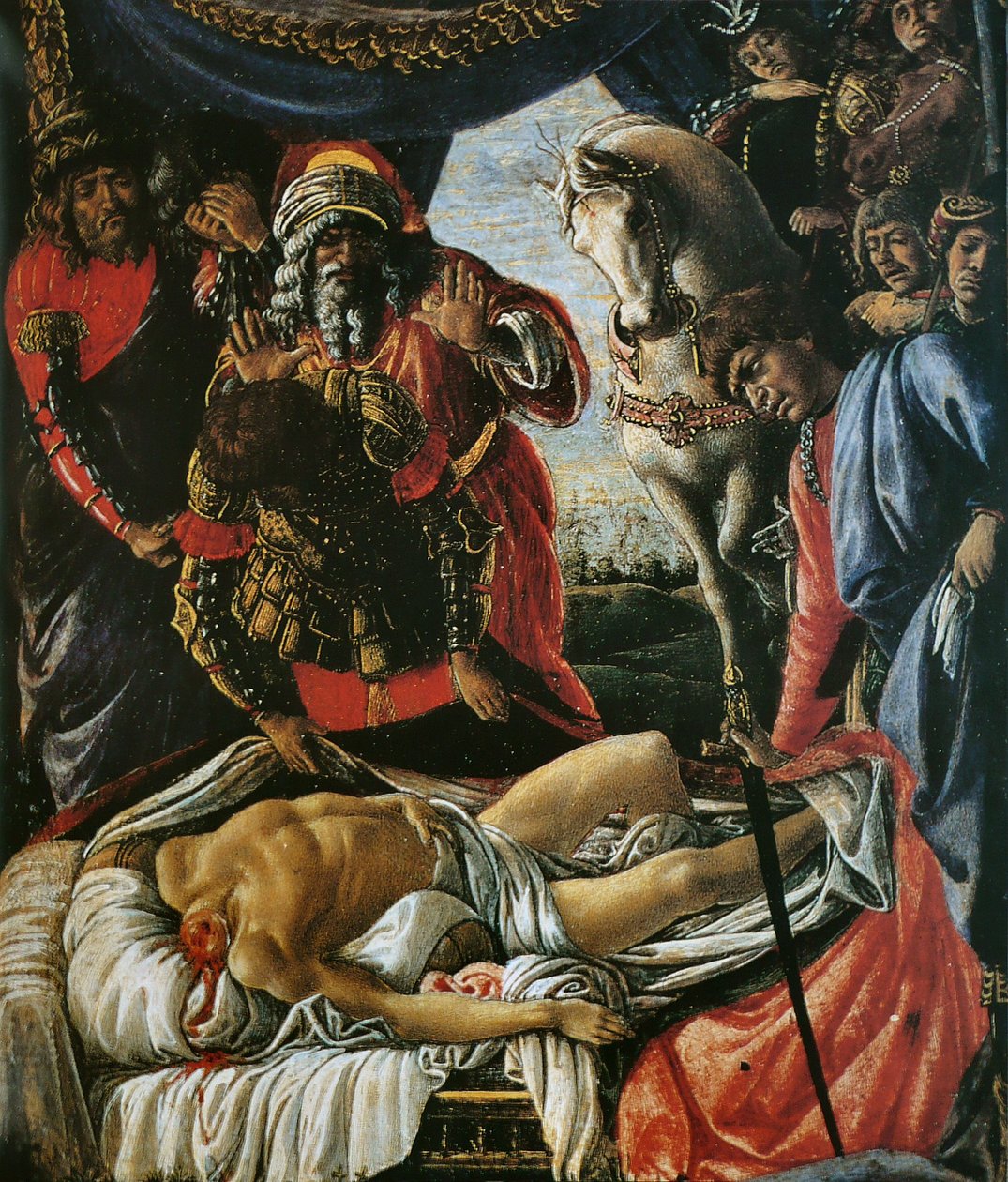 Opdagelse af liget af Holofernes af Sandro Botticelli