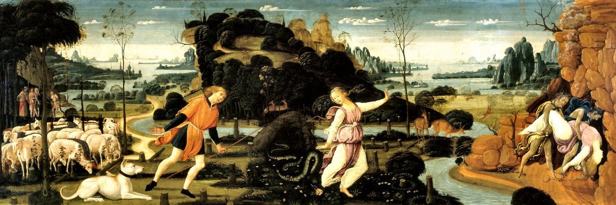 Orfeus og Eurydike af Sandro Botticelli