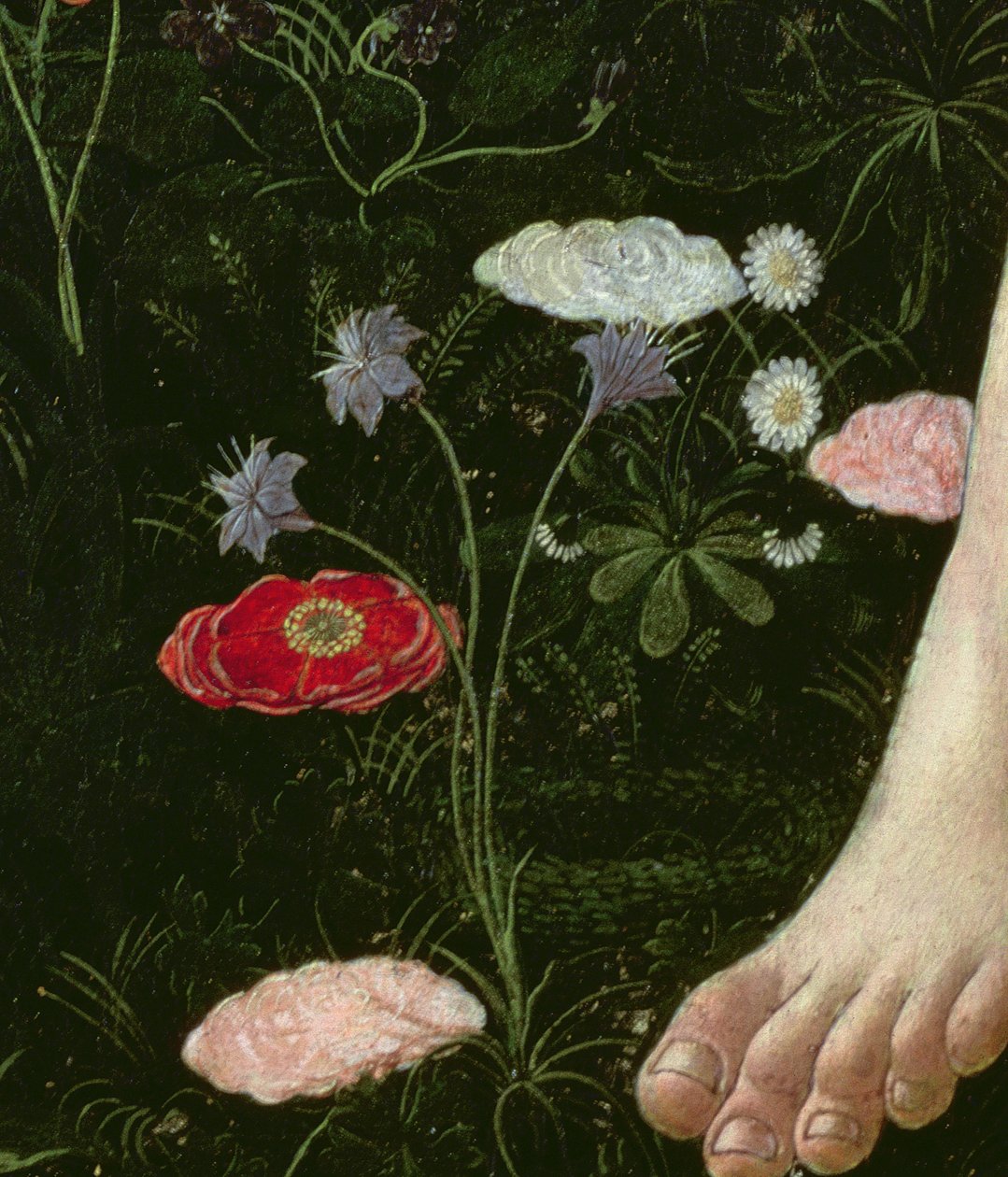 Primavera, ca. 1478, tempera på paneldetalje af 558 af Sandro Botticelli