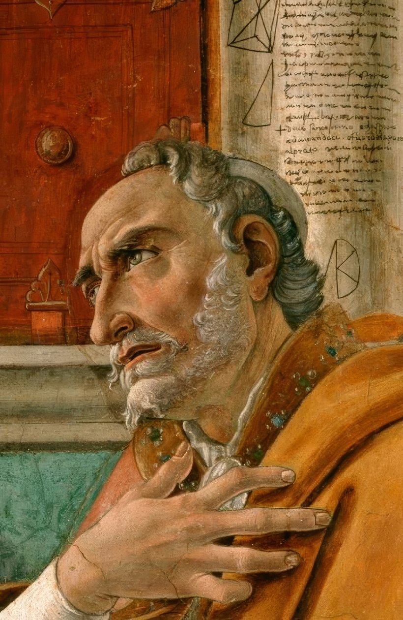 Sankt Augustin af Sandro Botticelli