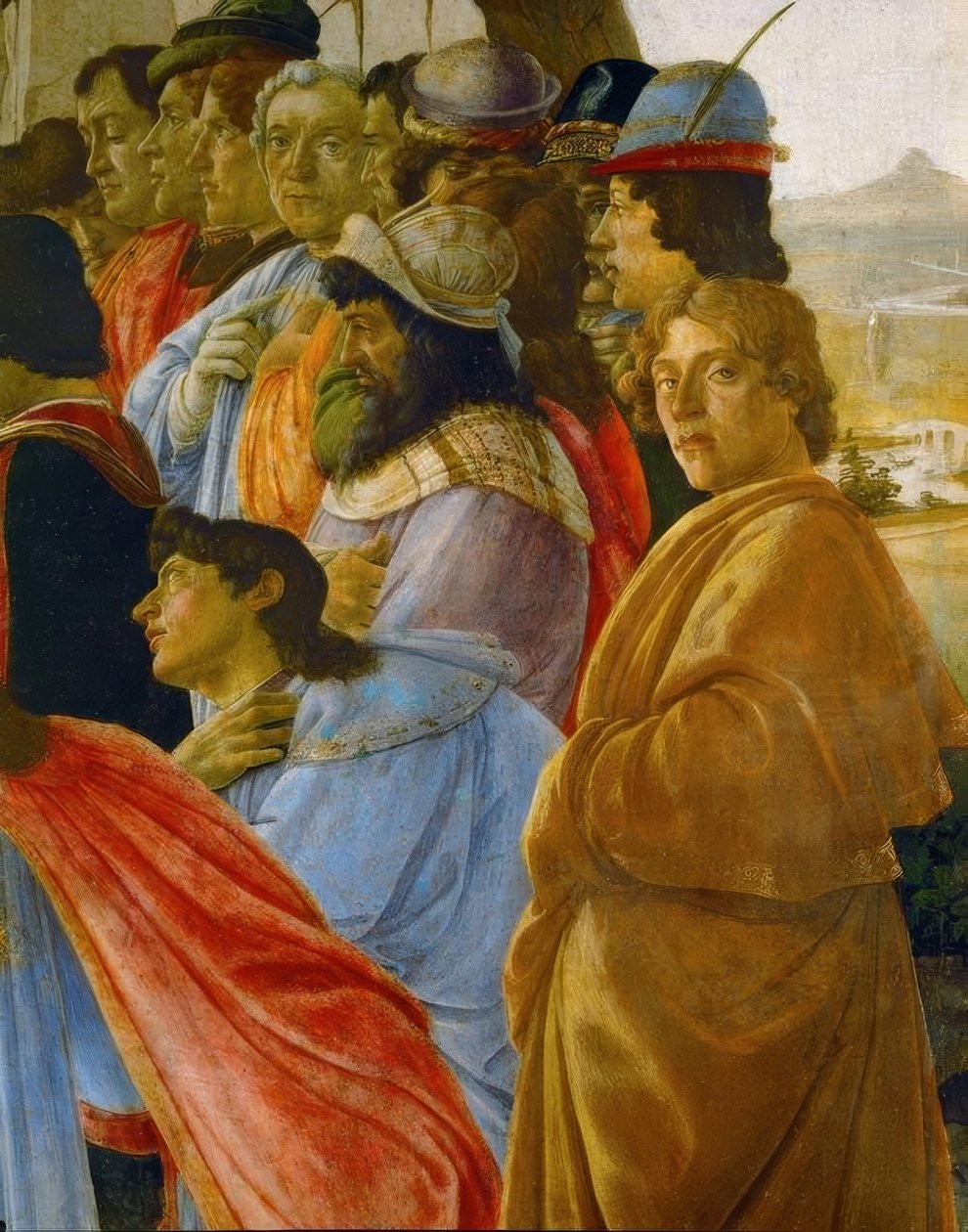 Tilbedelse af Magi af Sandro Botticelli