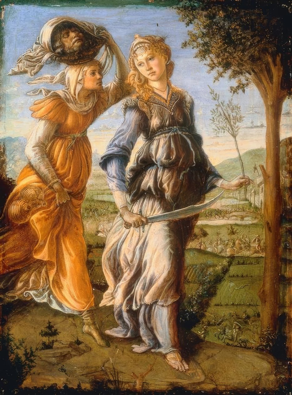 Judith vender tilbage til Bethulia af Sandro Botticelli