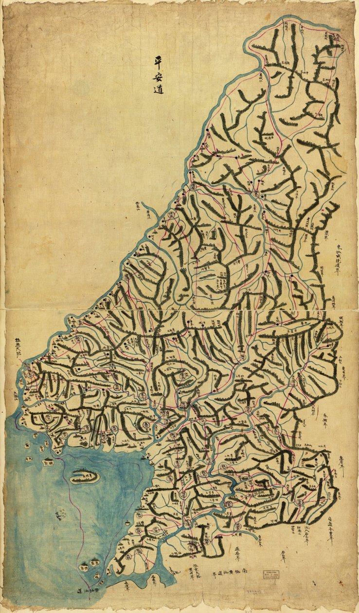 Chosŏn chido LOC 83675009-7 af Sang Gi Chŏng