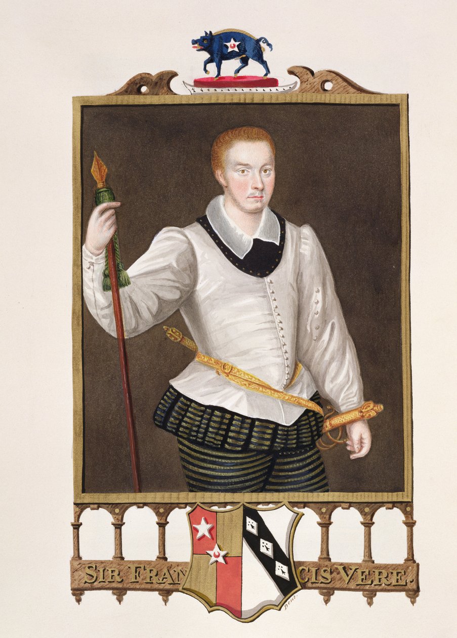 Portræt af Sir Francis Vere (1560-1609) fra 