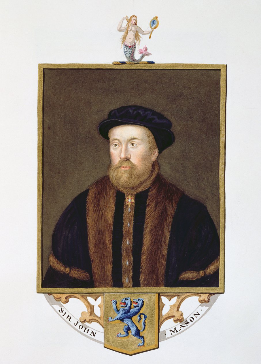 Portræt af Sir John Mason (1503-66) fra 