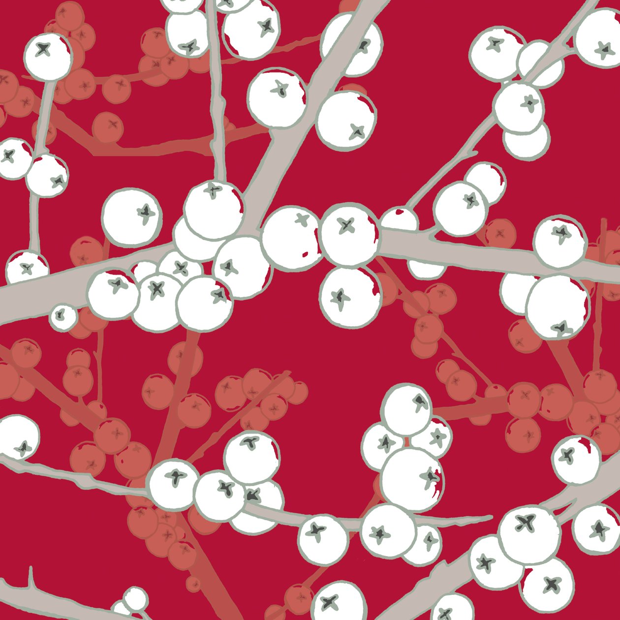 Berry Bright, 2005 (digital) af Sarah Hough