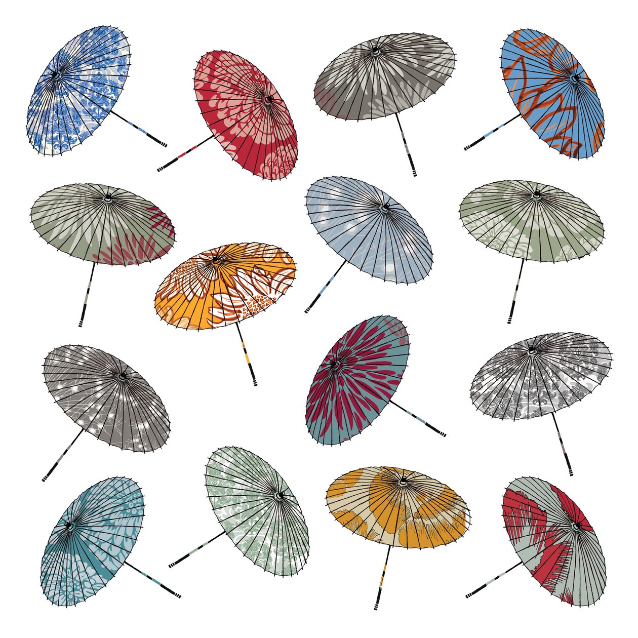 Parasoller, 2012 (digital) af Sarah Hough