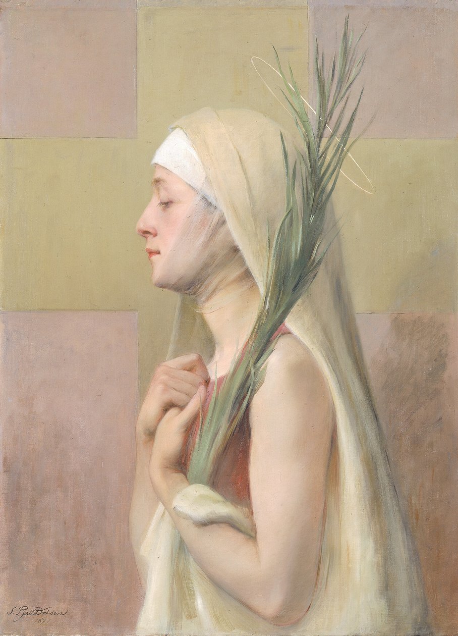 Une Martyre (Sankt Thechla) af Sarah Paxton Ball Dodson