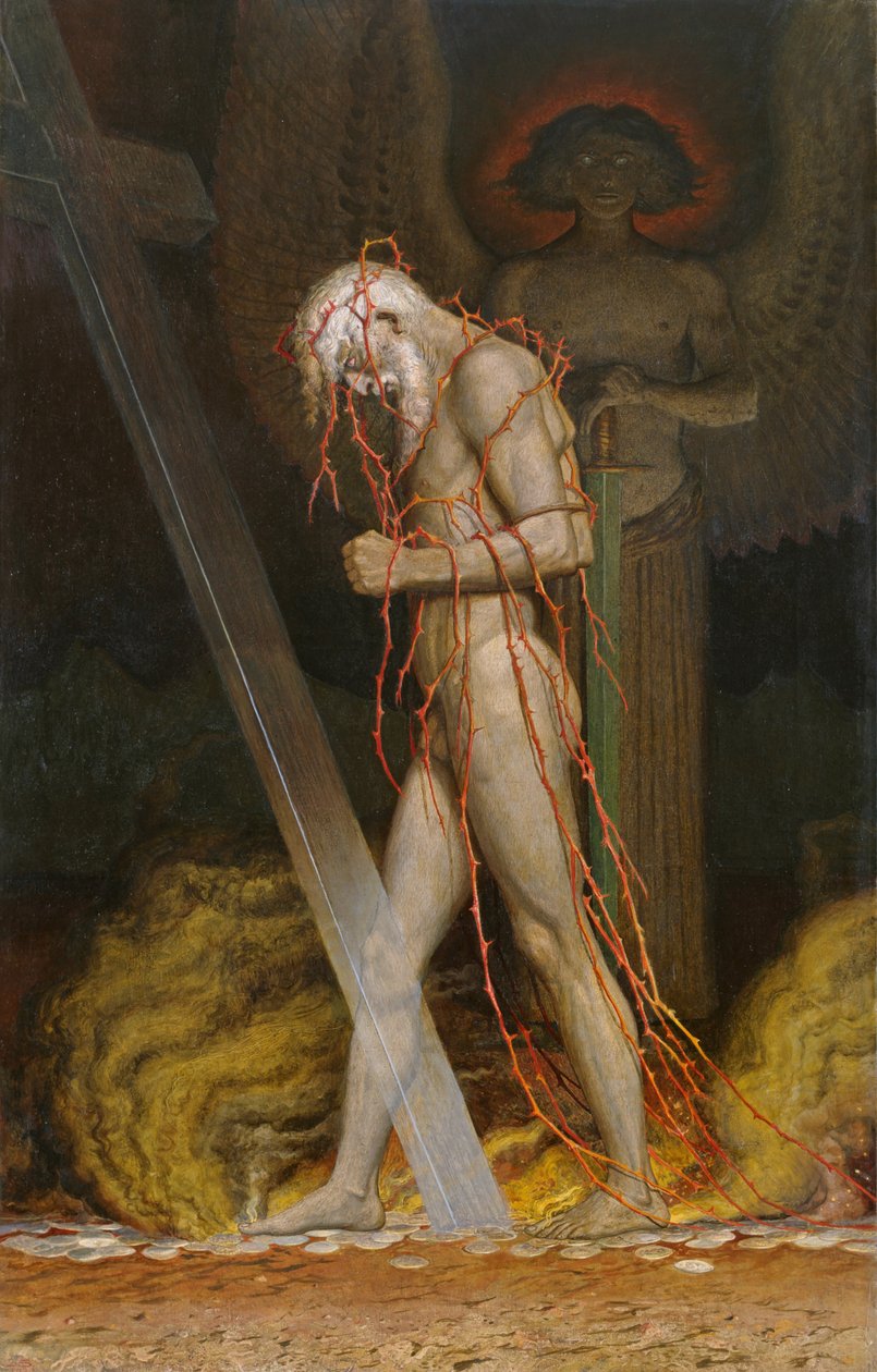 Judas Iskariot, 1923. af Sascha Schneider