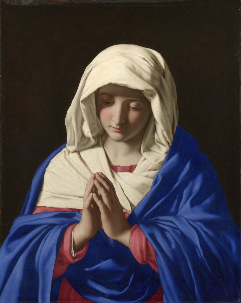 Jomfruen i bøn, 1640