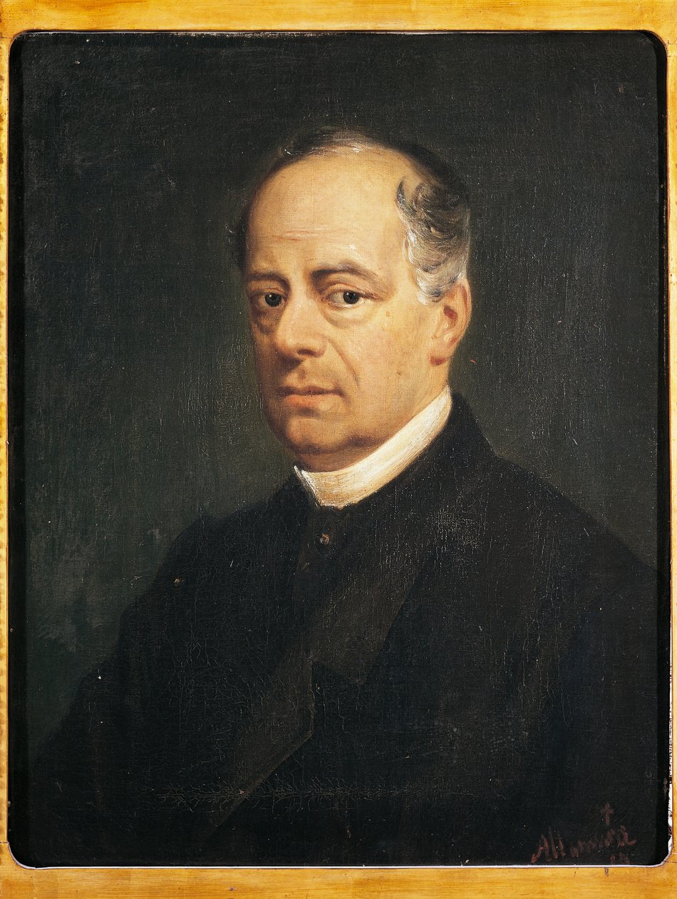 Portræt af Carlo Poerio (Napoli af Saverio Altamura