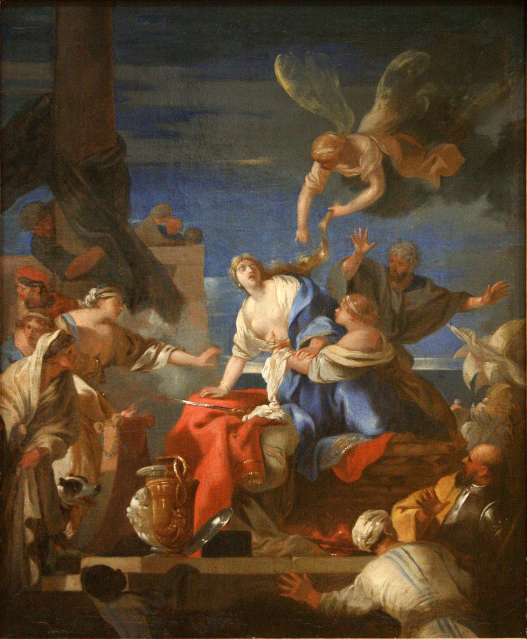 Didos død af Sébastien Bourdon