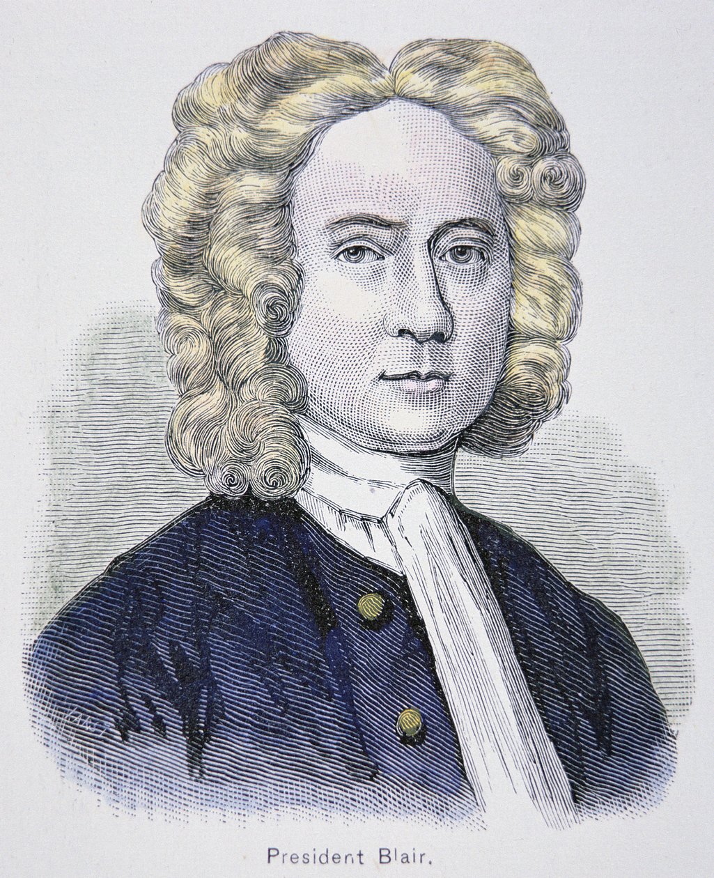 James Blair (farve litho) af School American