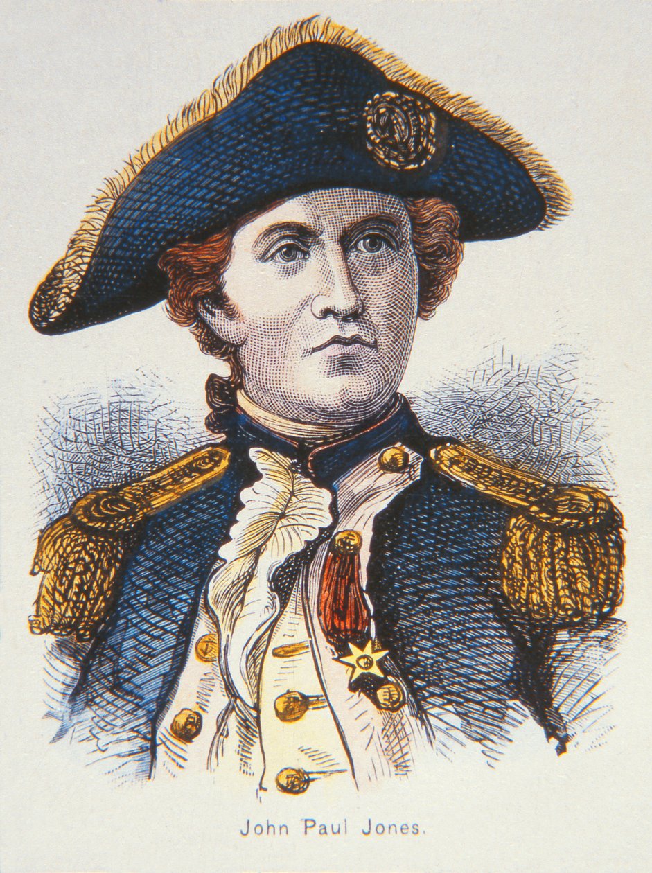 John Paul Jones (litho-farve) af School American