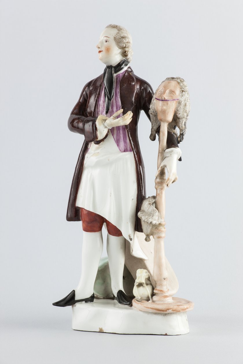 Stylist, mandsfigur (porcelæn) af School Austrian