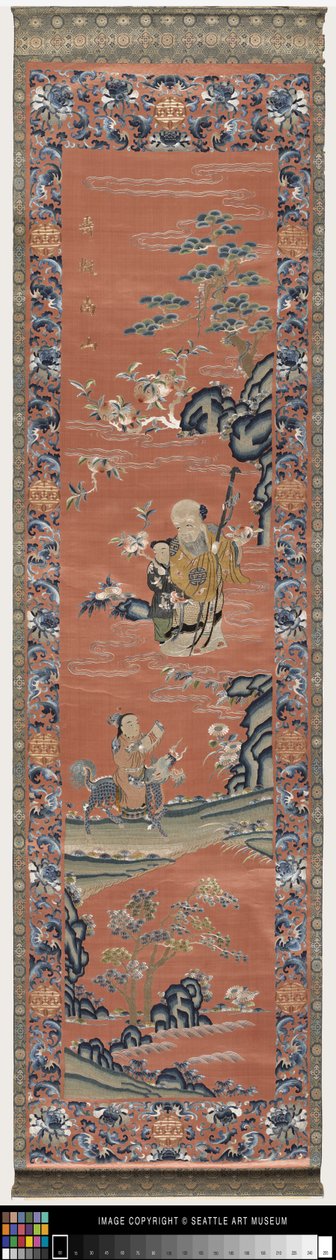 Løber (klud med broderi) af School Chinese