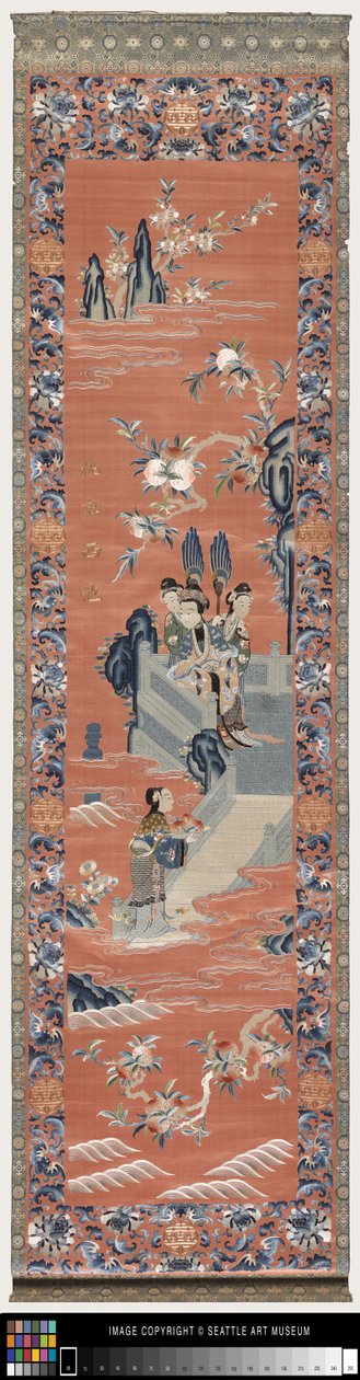 Løber (klud med broderi) af School Chinese