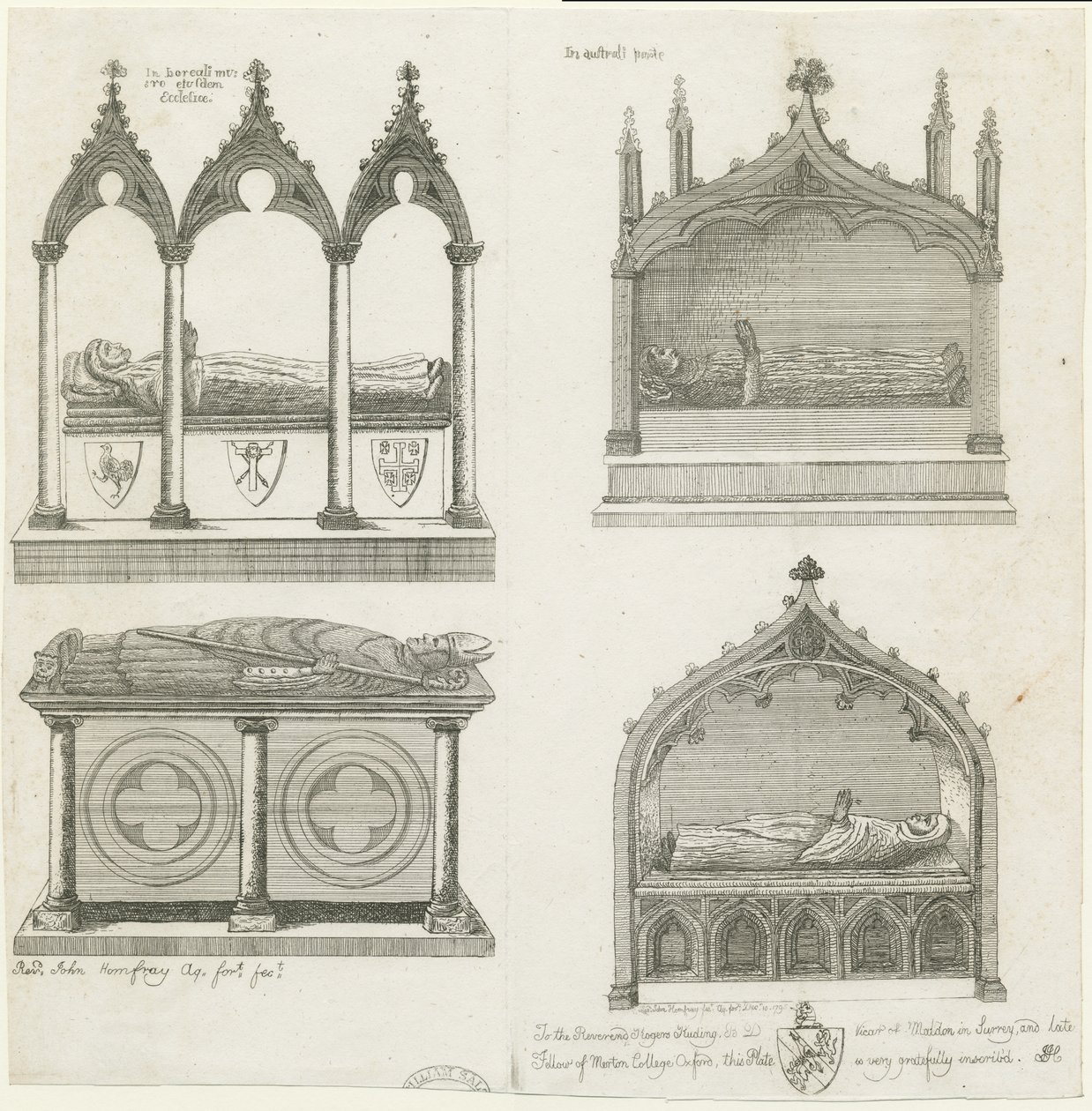 Lichfield Cathedral - Grave af School English