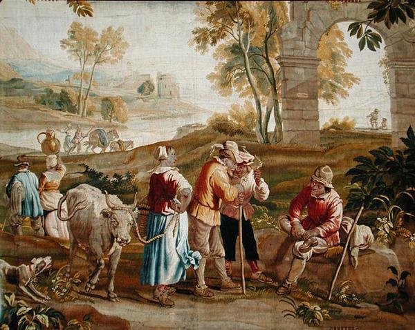 Country scene af School Flemish