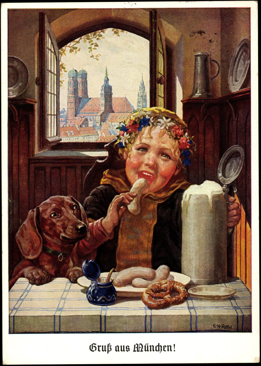 Oktoberfest (print) af School German