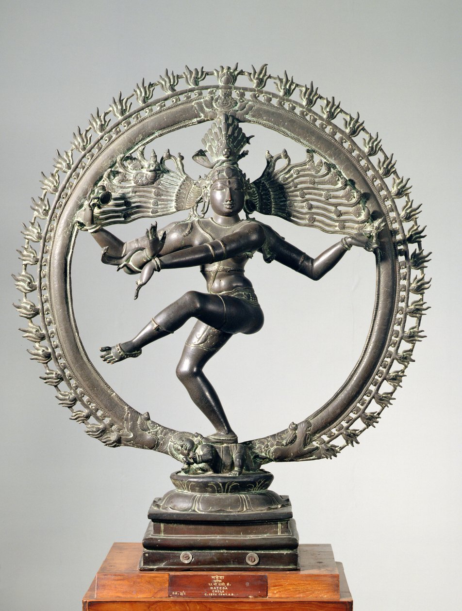 Shiva Nataraja, Tamil Nadu, Late Chala (bronze) af School Indian
