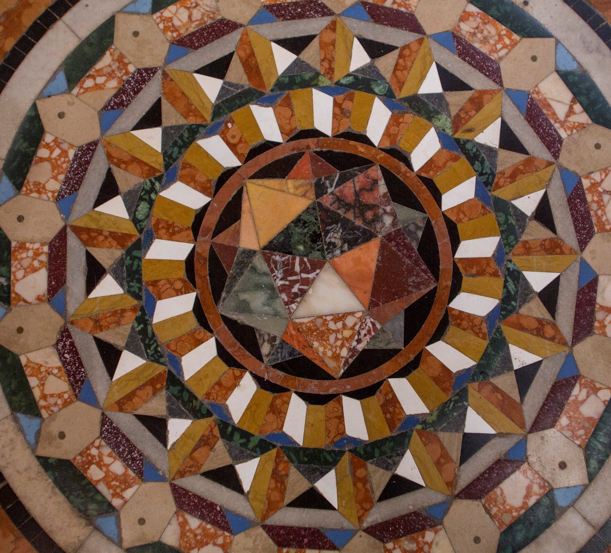 Markusbasilikaen, kirke, fortov (mosaik) af School Italian