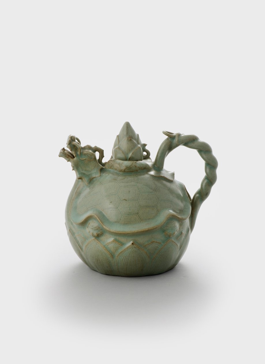 Ewer (stentøj med celadon glasur) af School Korean