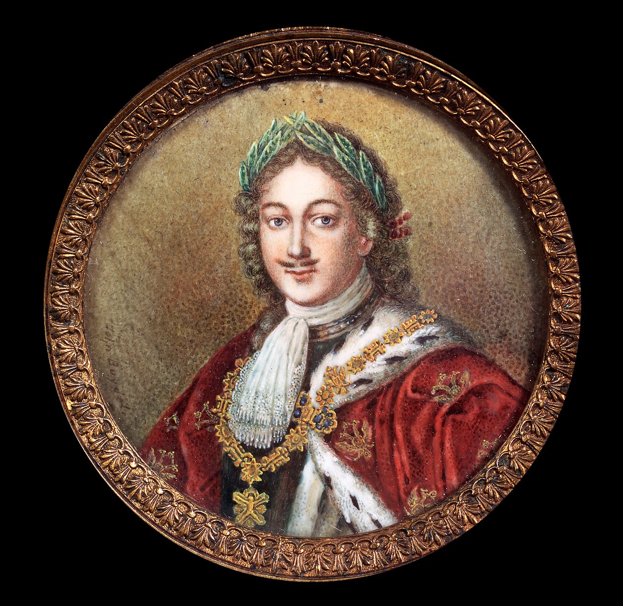 Peter i den Store (1672-1725) af School Russian