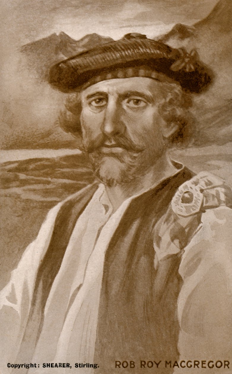 Rob Roy MacGregor (gravering) af School Scottish