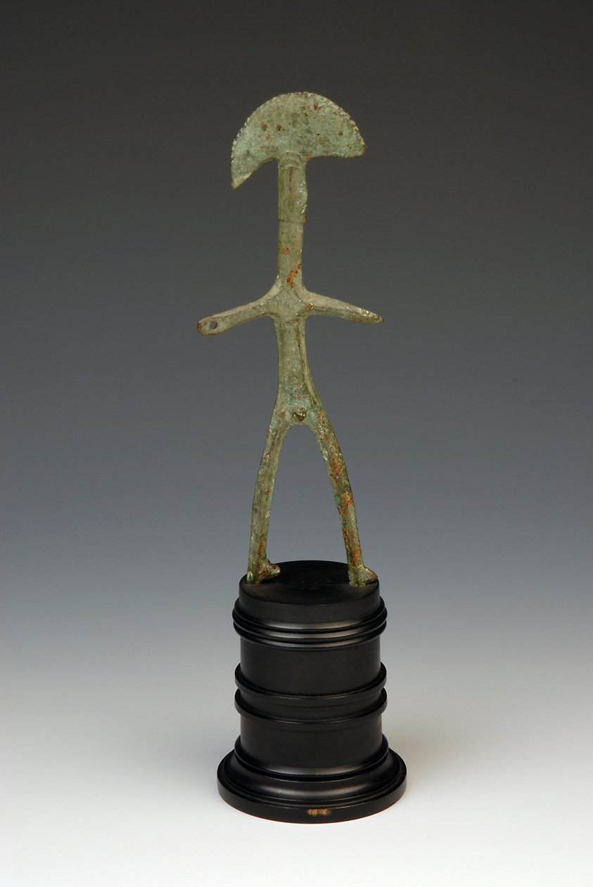 Statuette af en soldat, 450 f.Kr. (bronze) af School Umbrian