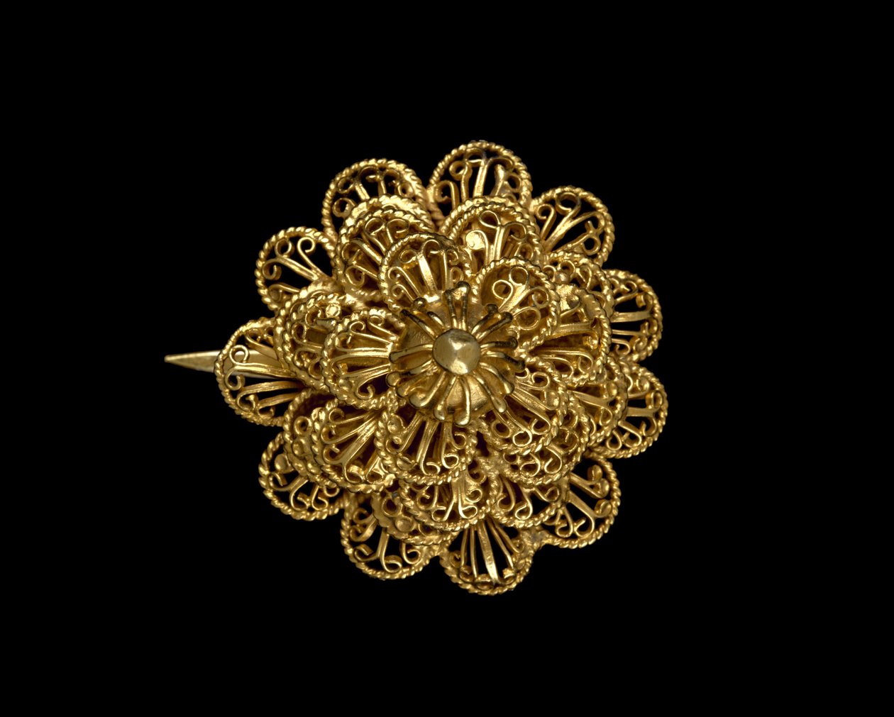 Pin, c. 1900 (guld) af School Wolof