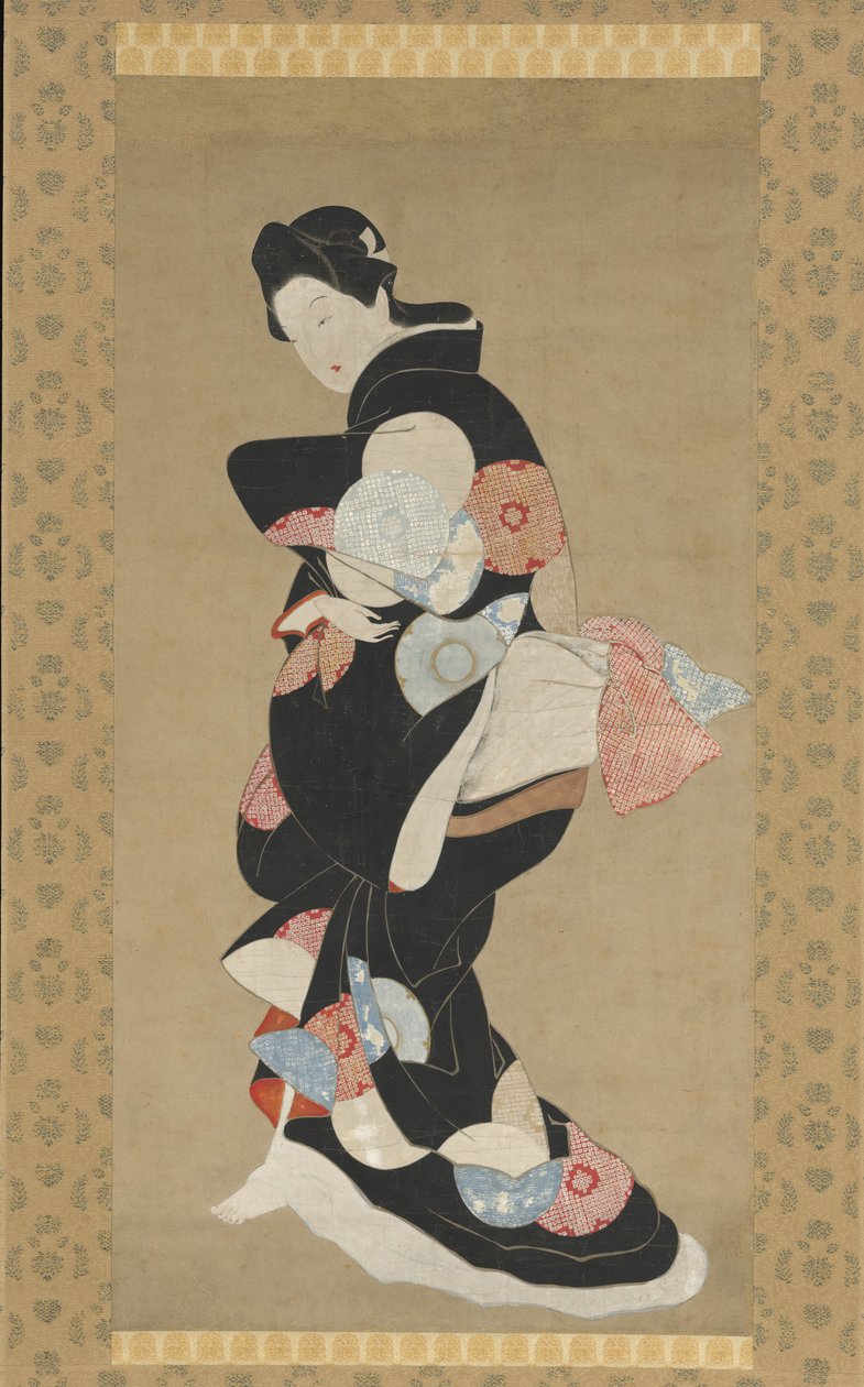 Danser. af School of Hishikawa Moronobu