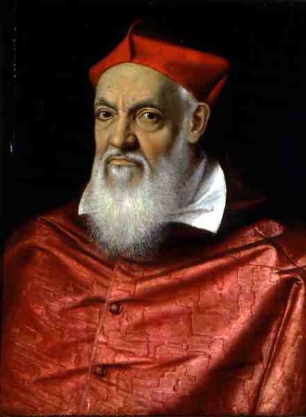 Cardinal Ricci (olie på panel) af Scipione Pulzone