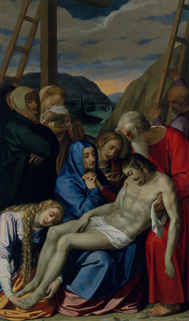 Klagesangen, 1593. af Scipione Pulzone