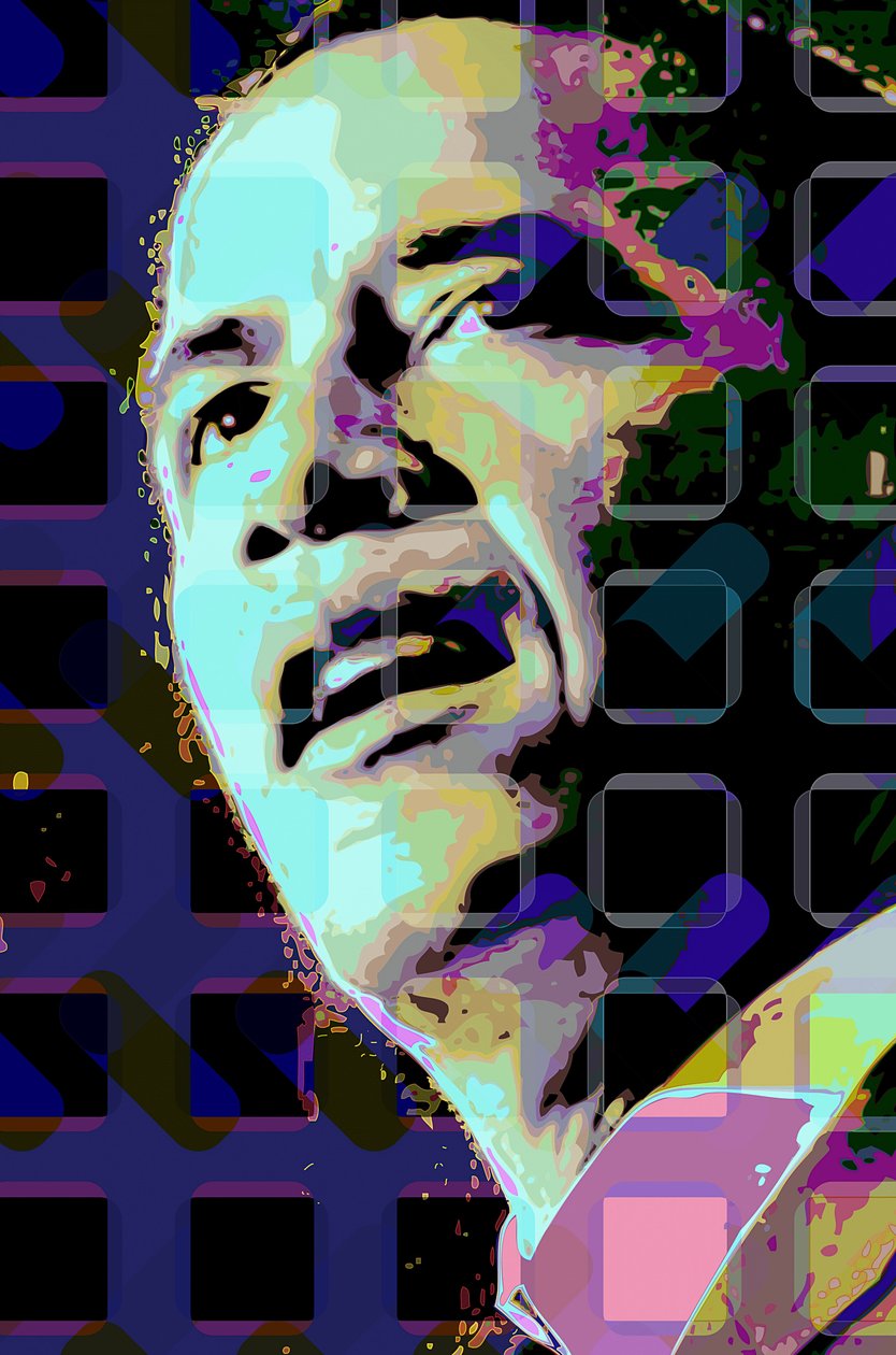 Barack Obama (digital) af Scott J. Davis