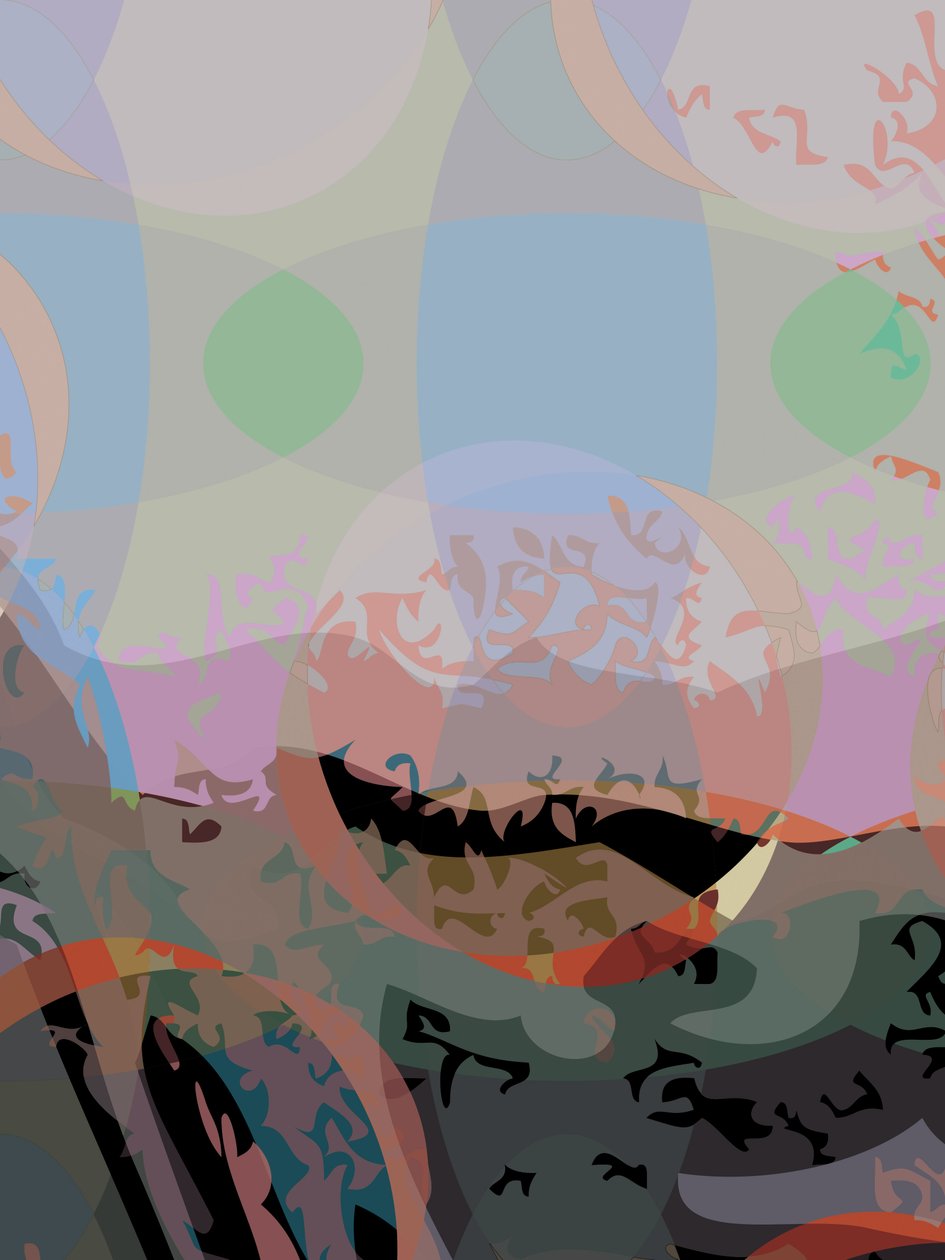 Mona 7 (digital) af Scott J. Davis