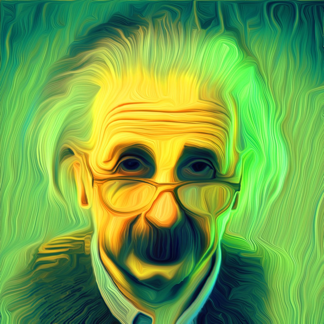 Albert Einstein 1 af Scott J. Davis