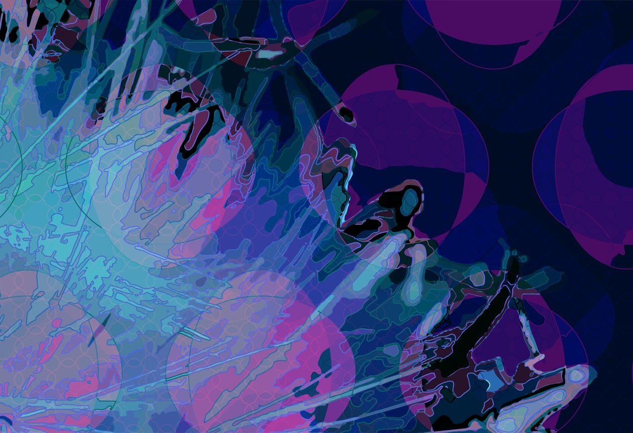Artichoke_abst_horz7 (digital) af Scott J. Davis