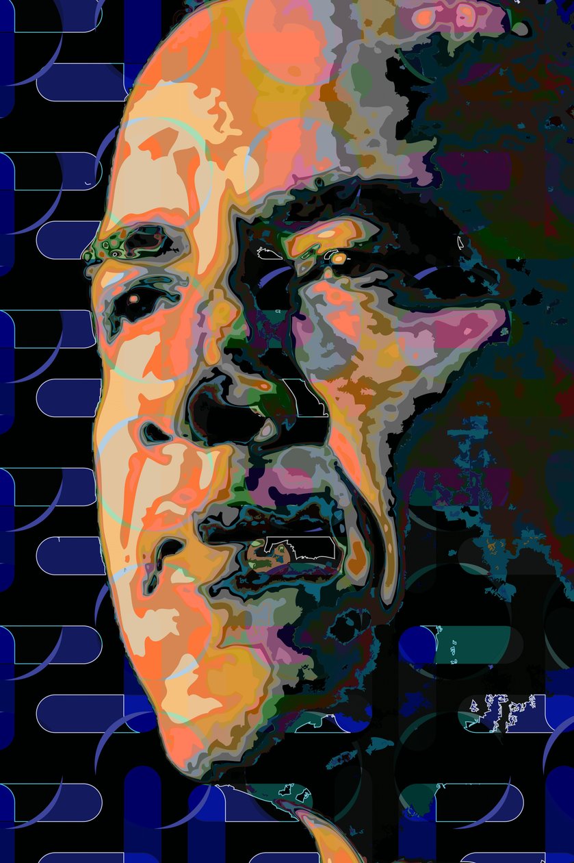 Barack Obama (digital) af Scott J. Davis