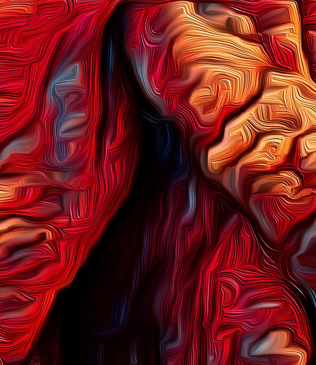 Cave, 2021 (digital) af Scott J. Davis