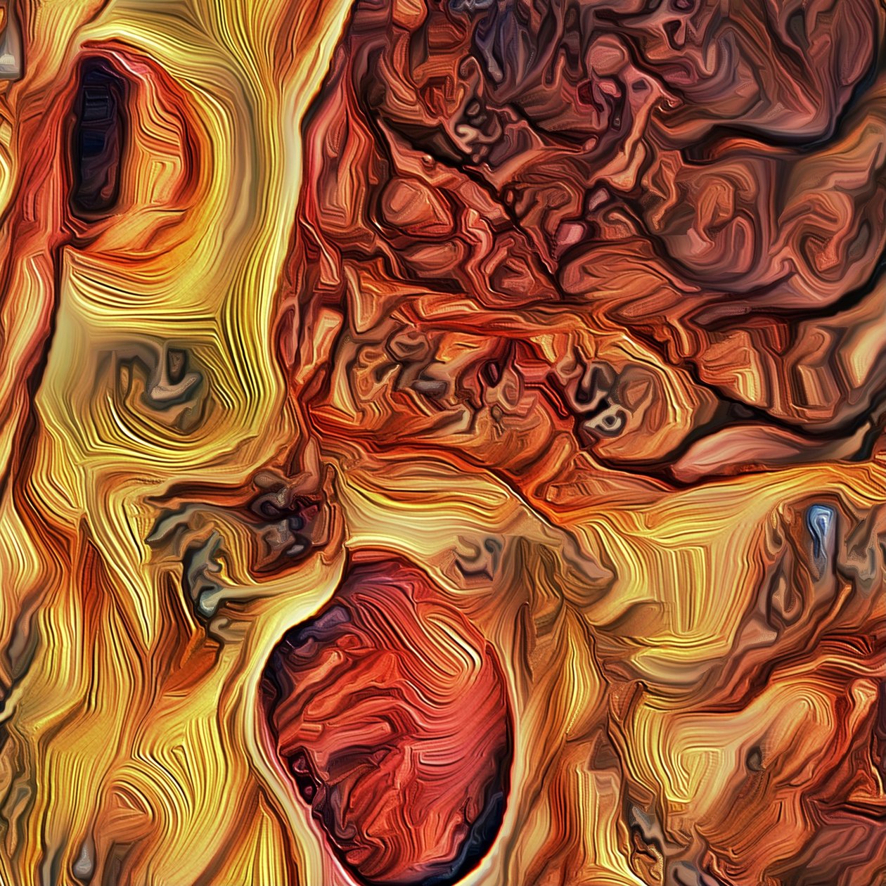 Holes, 2021 (digital) af Scott J. Davis