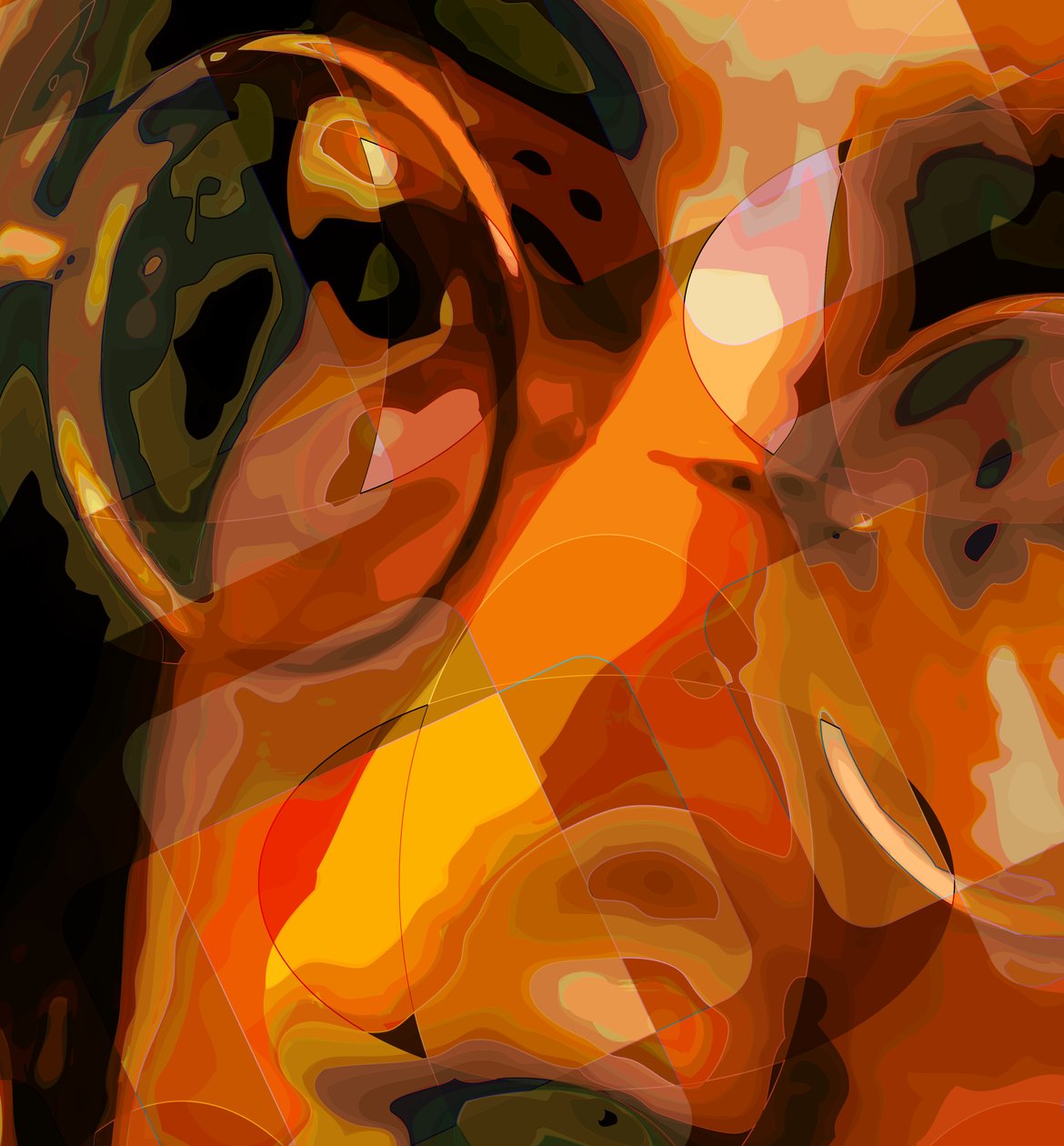 John Lennon øje, 2012 (digital) af Scott J. Davis