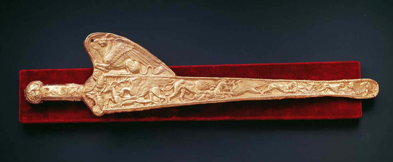 Skede med griffin (guld) af Scythian