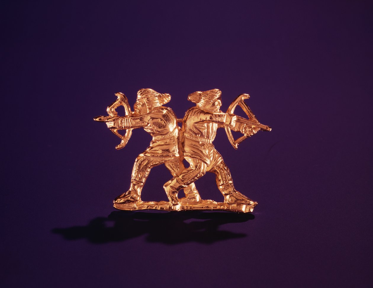 To bueskytter (guld) af Scythian