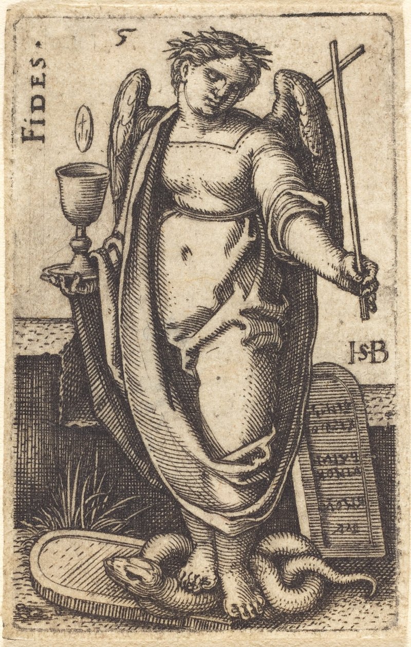 Fides af Sebald Beham