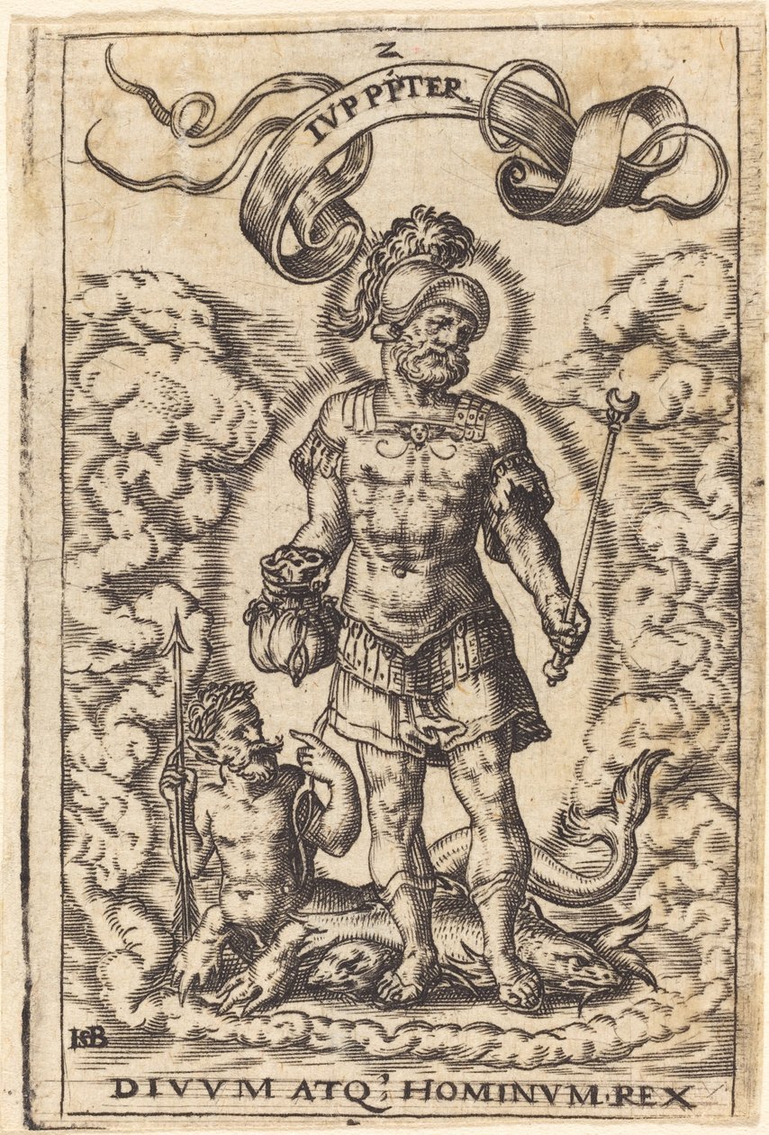 Jupiter af Sebald Beham