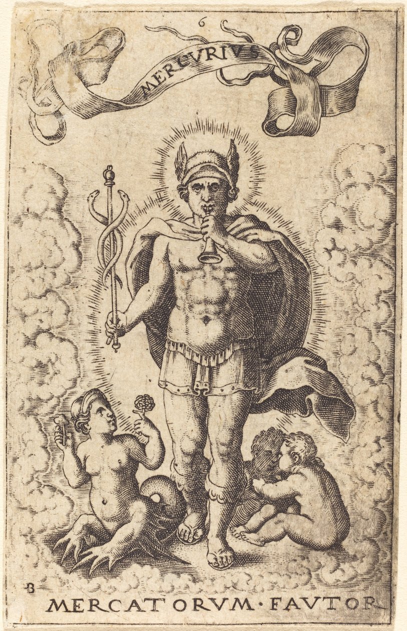 Merkur af Sebald Beham