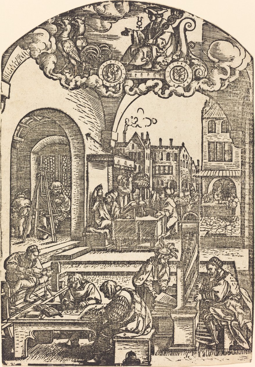 Merkur af Sebald Beham