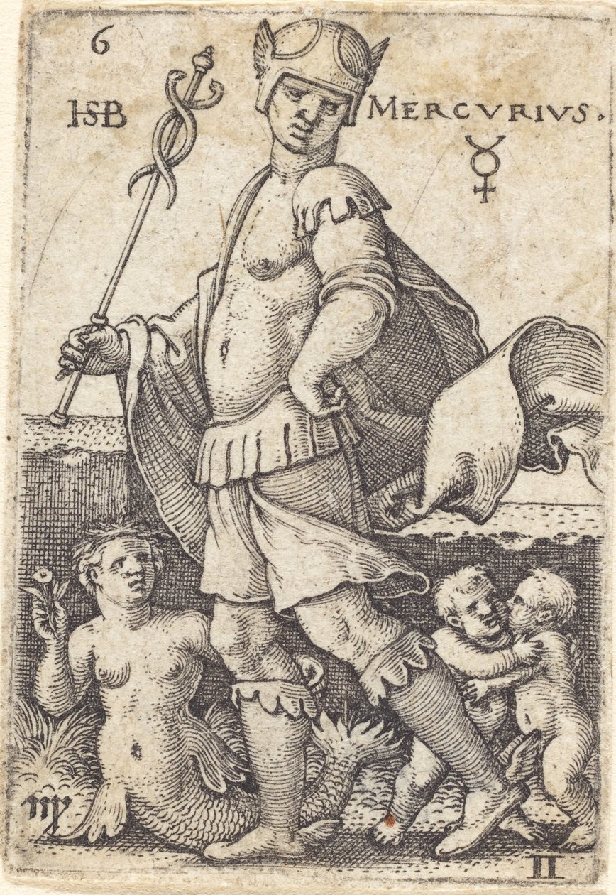 Merkur af Sebald Beham
